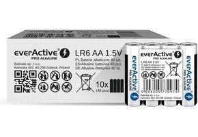 AA Alkaline Batterijen Pro Mignon LR6 R6 1.5V | 40 stuks | 66% korting
