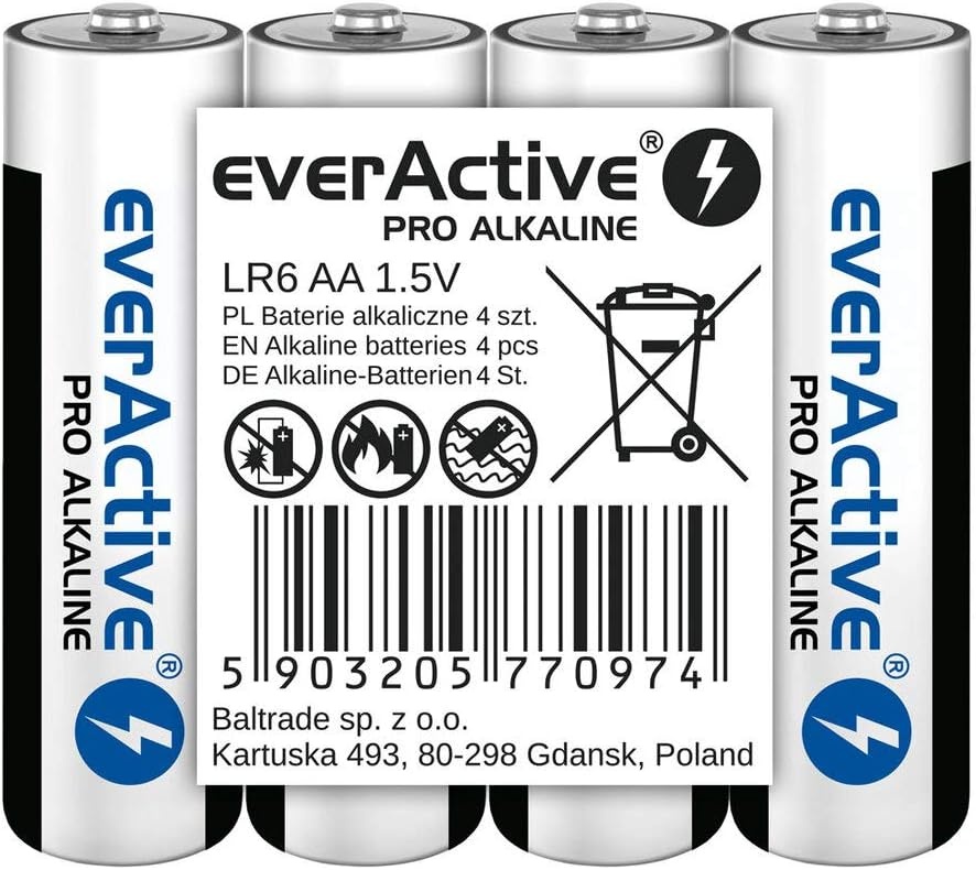 EverActive AA Batterijen 40 stuks - 56% Korting!