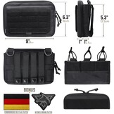 Tactische Molle Admin Tas met Kangoeroe-stijl en 58% Korting