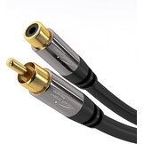 RCA Verengkabel 7,5m met 56% Korting - Ideaal voor Subwoofers en Audio