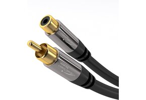 RCA Verlengkabel 7,5m - 48% Korting