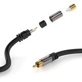 RCA Verengkabel 7,5m met 56% Korting - Ideaal voor Subwoofers en Audio