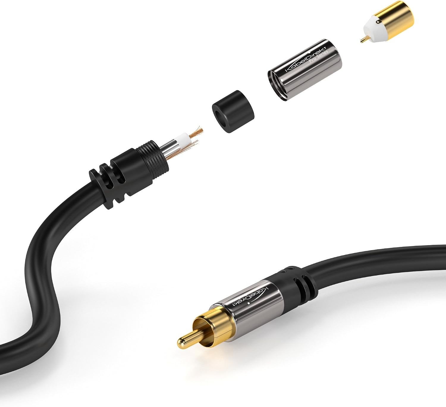 RCA Verengkabel 7,5m met 56% Korting - Ideaal voor Subwoofers en Audio