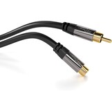 RCA Verengkabel 7,5m met 56% Korting - Ideaal voor Subwoofers en Audio