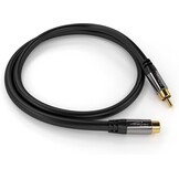 RCA Verengkabel 7,5m met 56% Korting - Ideaal voor Subwoofers en Audio