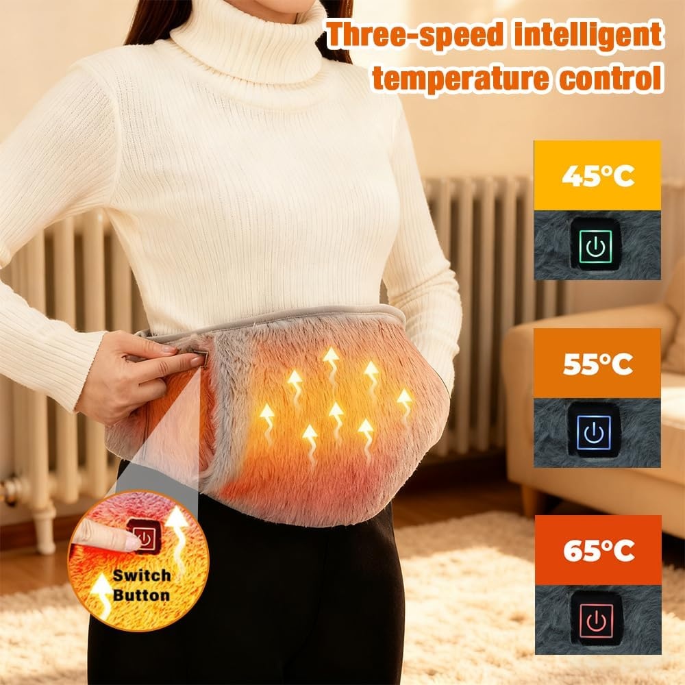 Elektrische Warmtegordel: Rug, Nek, Buik - 3 Temperatuurstanden, 57% Korting
