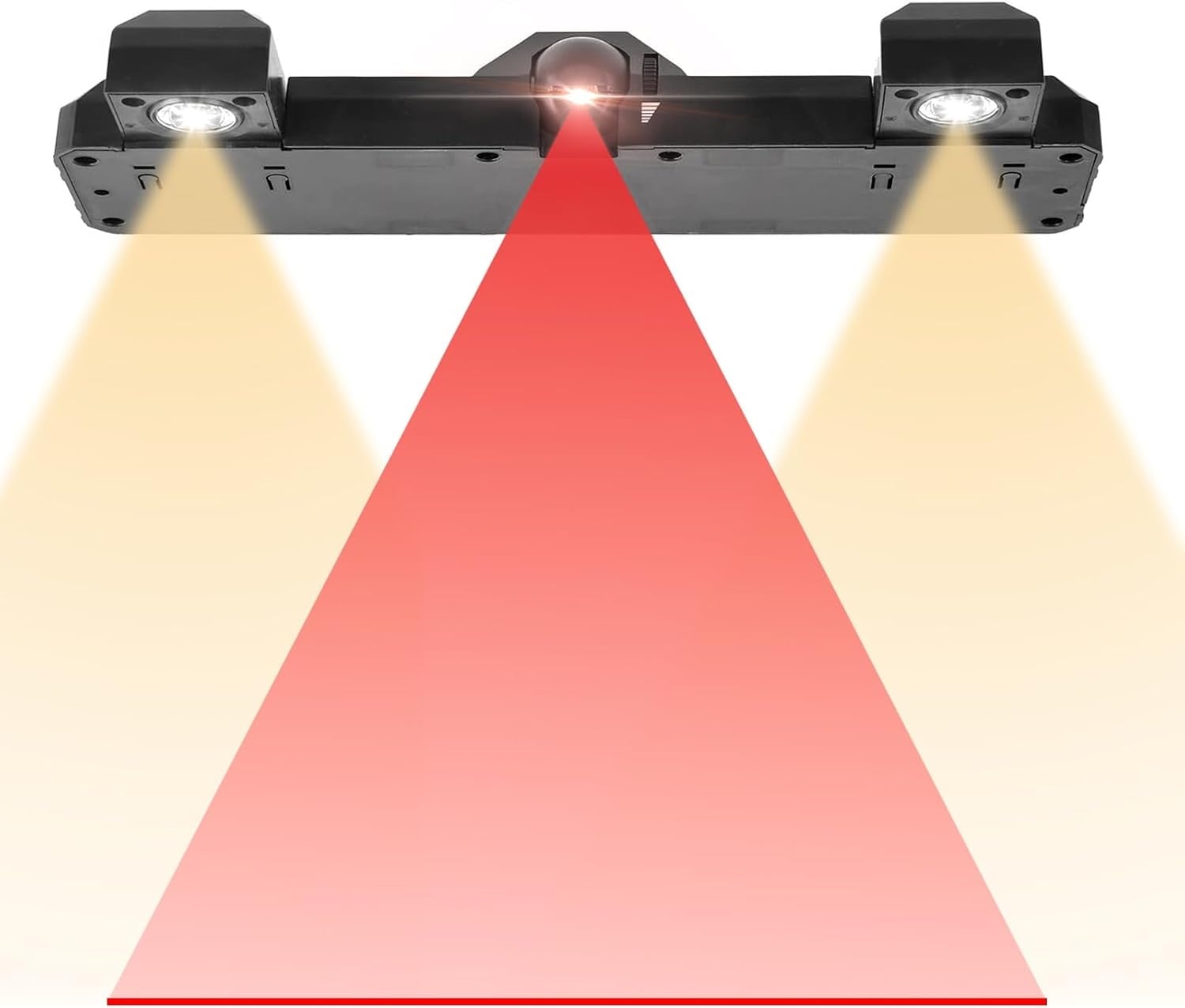 Dartbordverlichting, dartbordverlichting, 2-in-1 instelbare laser-werplijn en ledlampen voor borstelharen of elektronische dartborden, USB naar DC 5 V stroomkabel