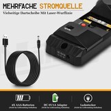 Dartbordverlichting, dartbordverlichting, 2-in-1 instelbare laser-werplijn en ledlampen voor borstelharen of elektronische dartborden, USB naar DC 5 V stroomkabel