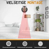 Dartbordverlichting, dartbordverlichting, 2-in-1 instelbare laser-werplijn en ledlampen voor borstelharen of elektronische dartborden, USB naar DC 5 V stroomkabel