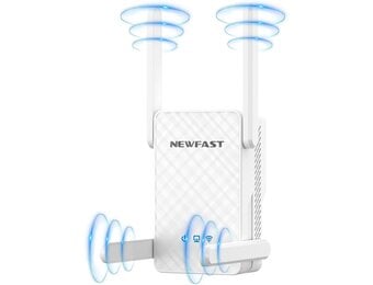 NEWFAST AX3000 WiFi6 krachtige wifi-repeater, dual band, 4 x 5dBi antenne, wifi-extender