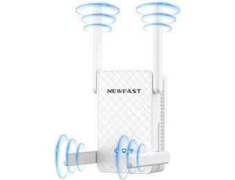 NEWFAST AX3000 WiFi6 krachtige wifi-repeater, dual band, 4 x 5dBi antenne, wifi-extender