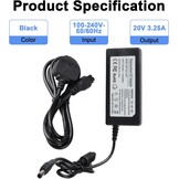 65W Monitor Adapter voor MSI Optix | 20V 3.25A | 56% Korting