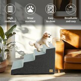 4-Tredige Hondentrap voor Kleine Honden & Katten - 62% Korting!