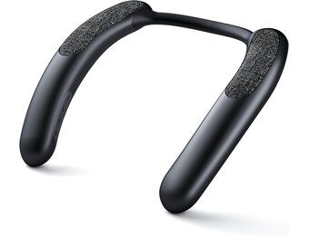 Smalody Draadloze nekluidspreker, Bluetooth luidspreker, draagbaar, beschikt over een handsfree-functie voor oproepen, geschikt voor thuis, outdoor, sport en reizen