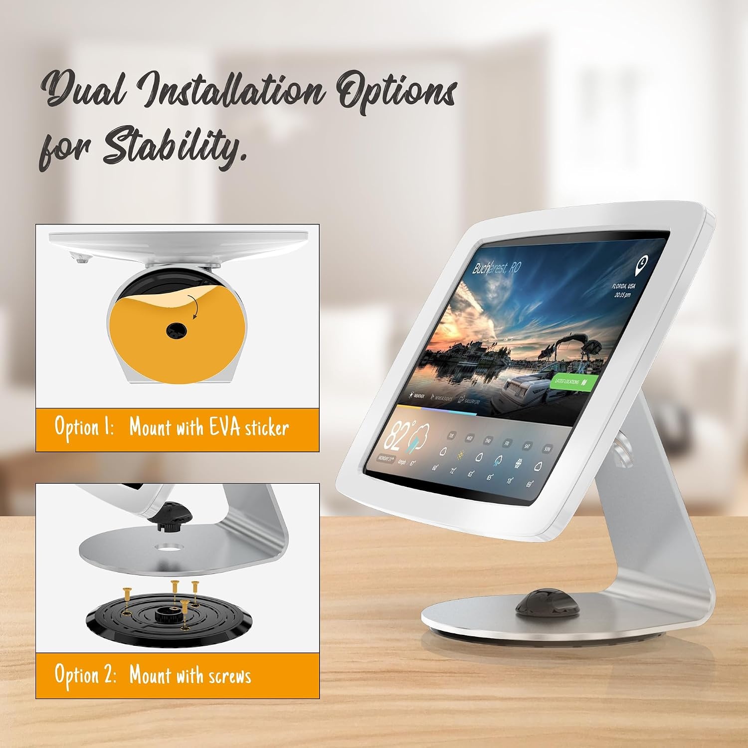 Anti-diefstal Tablet Houder met Slot - 72% Korting