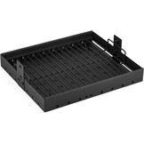 onlyfire Verstelbare Houtskoolbak voor Barbecue 38.5-73 cm, Rechthoekige Stalen Houtskoollade, Vuurkorf en Aslade met Rooster, Reserveonderdeel voor Tepro Toronto, Taino Hero XL, Activa