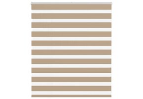 Zebra Gordijn 120x100 cm - Zandbruin (50% Korting)