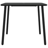 vidaXL Tuintafel 80x80x71 cm staal antracietkleurig