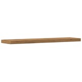 vidaXL Wandschappen 4 st 40x10x1,5 cm bewerkt hout artisanaal eiken