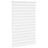 vidaXL Zebra rolgordijn 145x200 cm stofbreedte 140,9cm polyester wit