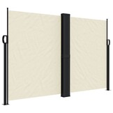 Uittrekbaar Windscherm Crème 160x1000 cm - 60% Korting!