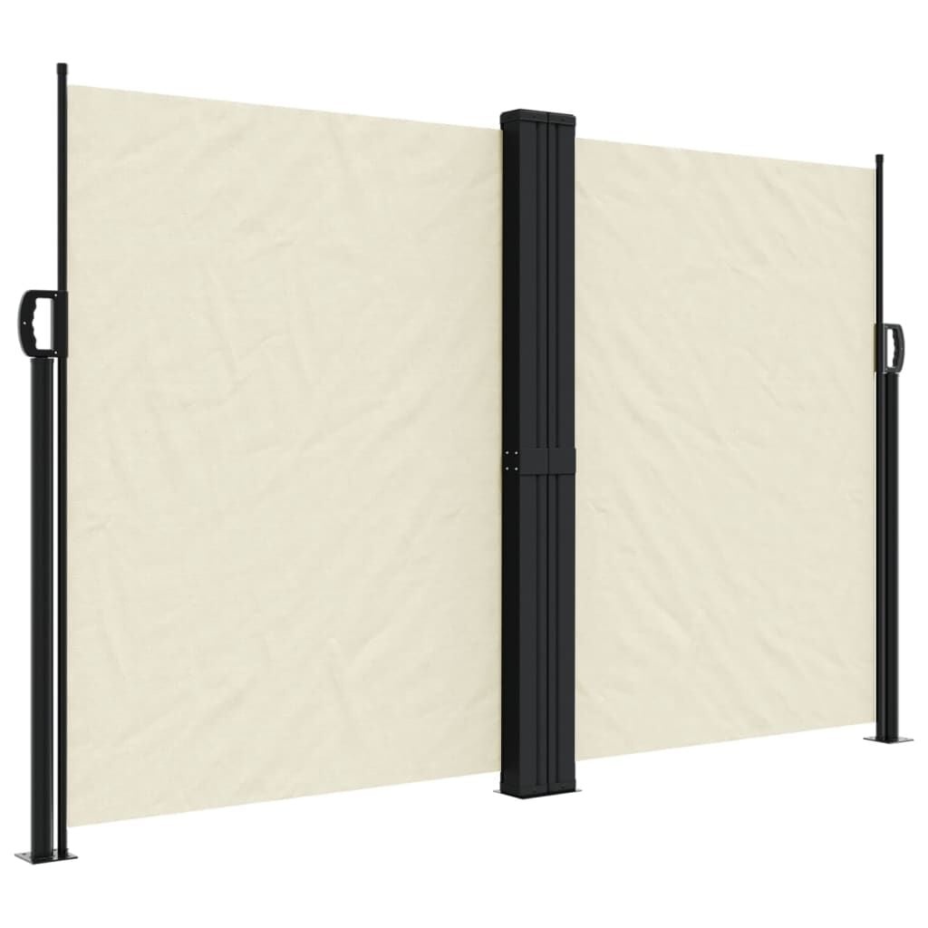Uittrekbaar Windscherm Crème 160x1000 cm - 60% Korting!