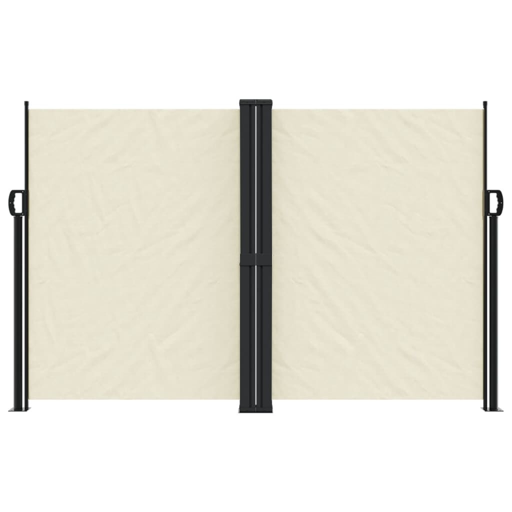 Uittrekbaar Windscherm Crème 160x1000 cm - 60% Korting!
