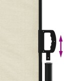 Uittrekbaar Windscherm Crème 160x1000 cm - 60% Korting!
