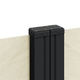 Uittrekbaar Windscherm Crème 160x1000 cm - 60% Korting!