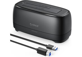 SATA Harde Schijf Docking Station - 2.5"/3.5" HDD/SSD - USB 3.0 - Zwart