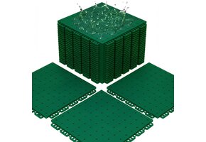 Modulaire Sportvloertegels 24st - Buiten Antislip Weerbestendig