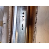 zware ladegeleider met slot 450 mm, 3-voudig afneembaar, volledig uittrekbaar, kogellagervergrendeling, zijmontage, 1 paar