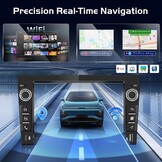 4+128GB Android Car Radio for Opel Corsa Astra Zafira Vivaro, Wireless CarPlay Android Car, IPS Touchscreen, GPS WiFi USB Bluetooth, Plug & Play Radio + Rear View Camera