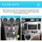 4+128GB Android Car Radio for Opel Corsa Astra Zafira Vivaro, Wireless CarPlay Android Car, IPS Touchscreen, GPS WiFi USB Bluetooth, Plug & Play Radio + Rear View Camera