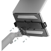 LogiLink BP0203 - laptophouder voor monitorarmen, geschikt voor apparaten van 11,6-17,3", max. 9 kg
