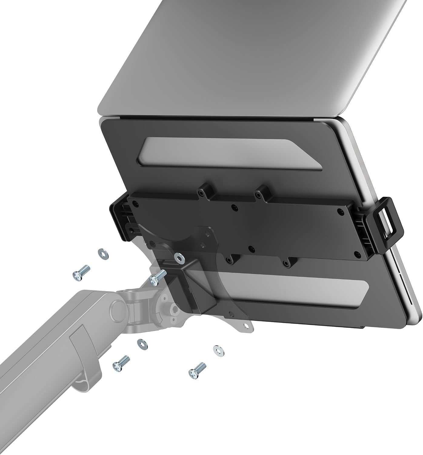LogiLink BP0203 - laptophouder voor monitorarmen, geschikt voor apparaten van 11,6-17,3", max. 9 kg