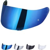 Motorhelm Vizier voor K1/K3SV/K5 met UV-bescherming - Chroom Blauw (59% Korting!)