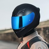 Motorhelm Vizier voor K1/K3SV/K5 met UV-bescherming - Chroom Blauw (59% Korting!)