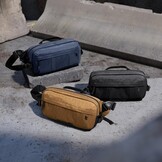 tomtoc X-Pac 5,5 liter sling bag, heren schoudertas voor op reis, dagelijks gebruik, crossbody schoudertas Geschikt voor Steam Deck, Nintendo Switch, DJI Osmo Pocket 3/Action 4, GoPro Hero 12 camera