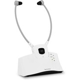 TechniSat STEREOMAN ISI 3 Wireless Stereo Wireless Headphones for Television and Music Systems with Docking Station, Black