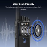 2x Vergunningsvrije PMR446 Walkie-Talkie Set Zwart - Nu met 28% Korting!