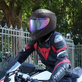 60% Korting: Motorhelm Vizier Regenboog - Vervanging voor VECTOR II/Citation II/FF811