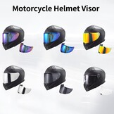 60% Korting: Motorhelm Vizier Regenboog - Vervanging voor VECTOR II/Citation II/FF811
