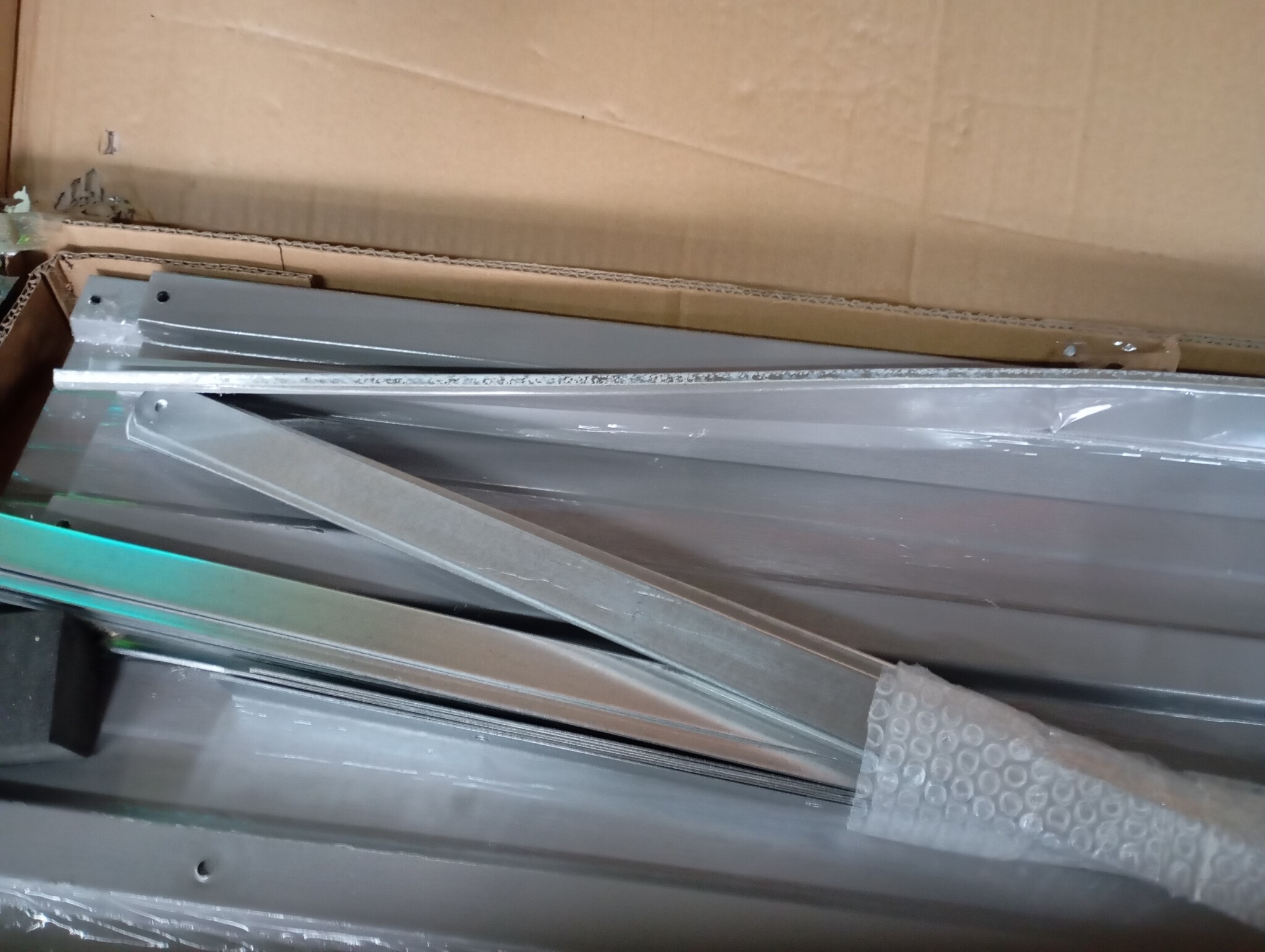 Verhoogde Plantenbak 320x80x77 cm - Gegalvaniseerd Staal - Grijs - 59% Korting