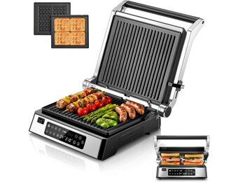 4-in-1 Contactgrill XL (2200W) - Nu met 35% Korting!