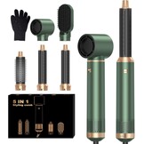 5-in-1 Heteluchtborstel Groen - 1000W | 56% Korting
