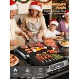 Contactgrill XL 4-in-1 met 35% Korting | Sandwichmaker & Wafelijzer