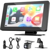 7" Draadloos Carplay & Android Auto Display met Camera & GPS