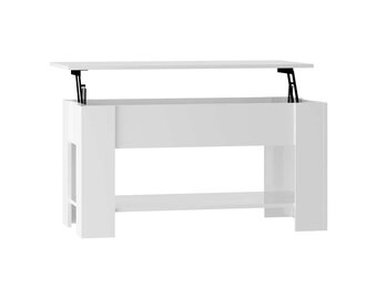 Moderne Salontafel Hoogglans Wit met Lift-Top (54% Korting!)