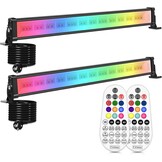 LED Wandlampen Set 2x 42W IP66 | RGB Kleuren met Afstandsbediening